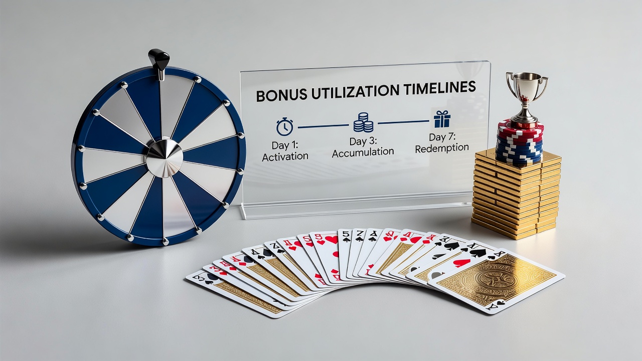 Close-up of smartphone screen showing stacked prize meters and bonus timeline indicators during a card game session